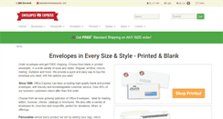 Desktop Screenshot of envelopesexpress.com